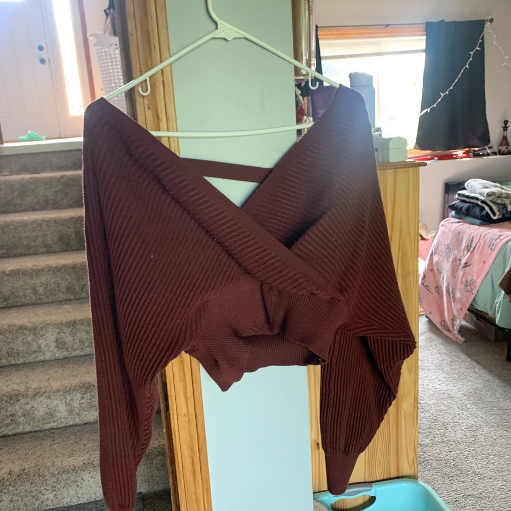 cropped sweater